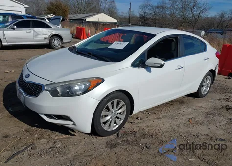 2014 Kia Forte Ex z USA, uszkodzony, nr VIN KNAFX4A86E5052466